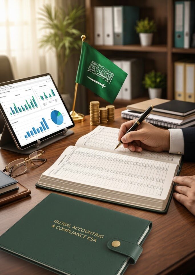 مسك الدفاتر وإدارة المحاسبة للشركات الأجنبية في المملكة العربية السعودية