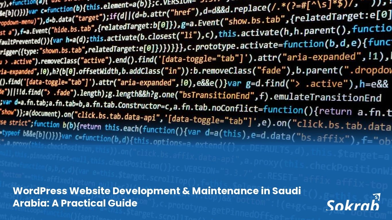 تطوير مواقع WordPress وصيانتها في السعودية: دليل عملي